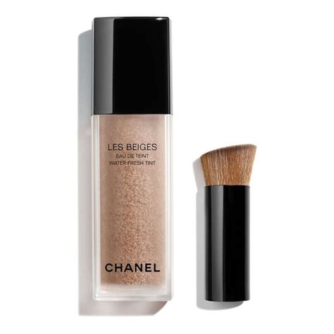 chanel les beiges eau de teint light deep|Chanel water base moisturizer.